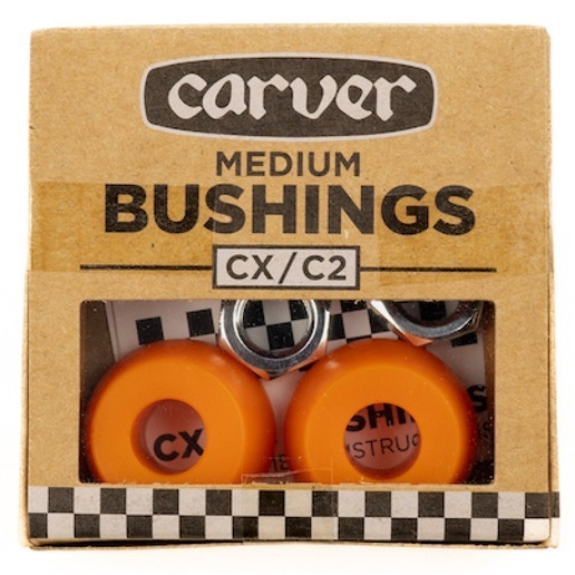 Carver CX Truck Medium Orange Glow Skateboard Bushing Kit