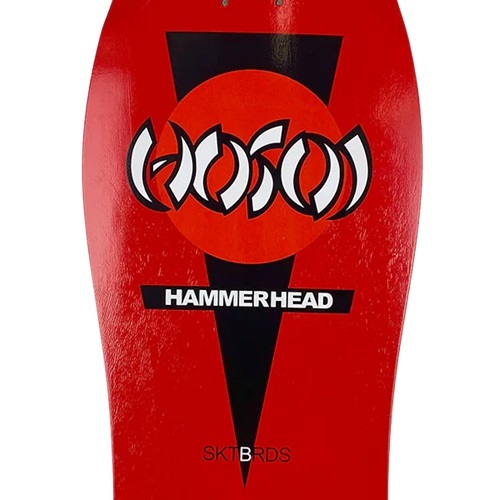 Hosoi OG Hammerhead Red Reissue Skateboard Deck