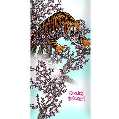 Powell Peralta Flight Yosozumi Tiger Samurai Shape 243 8.25 Skateboard Deck