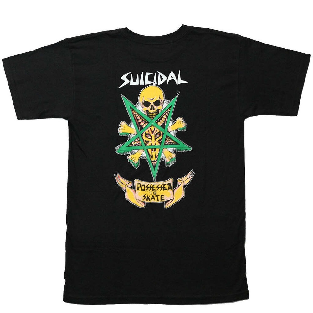 Dogtown Suicidal Skates Possessed To Skate Black T-Shirt