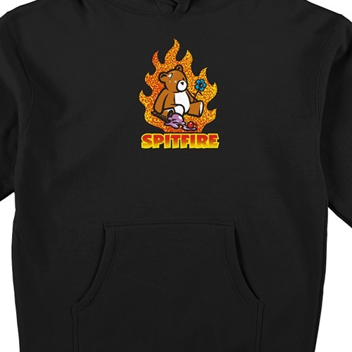 Spitfire Lil Beatdowns Black Hoodie [Size: M]