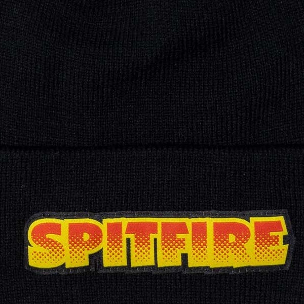 Spitfire Lil Beatdown Cuff Black Beanie