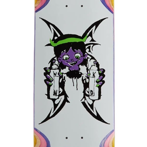 WKND Spray Logo White 8.5 Skateboard Deck