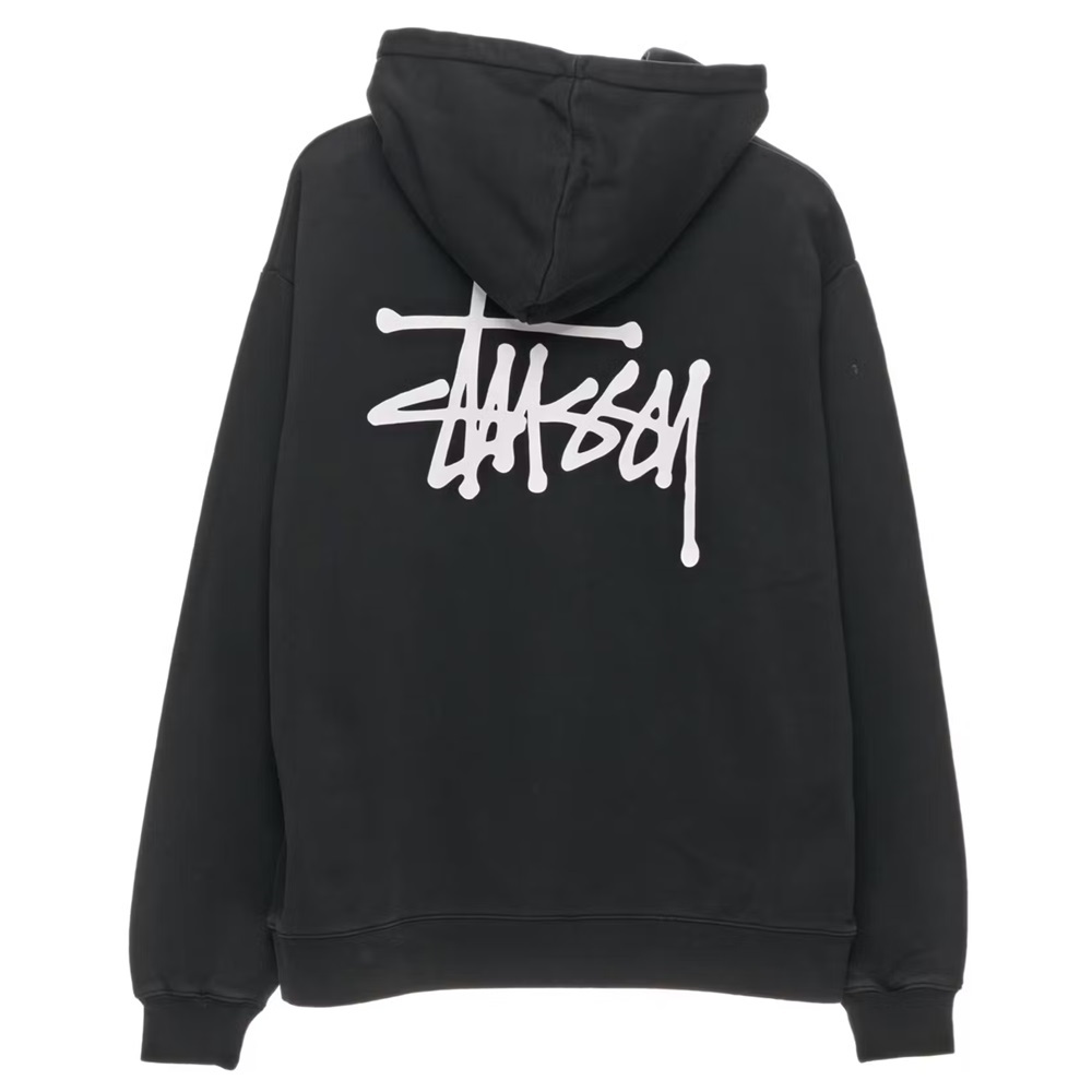 Stussy Graffiti LCB Black Fleece Hoodie [Size: S]