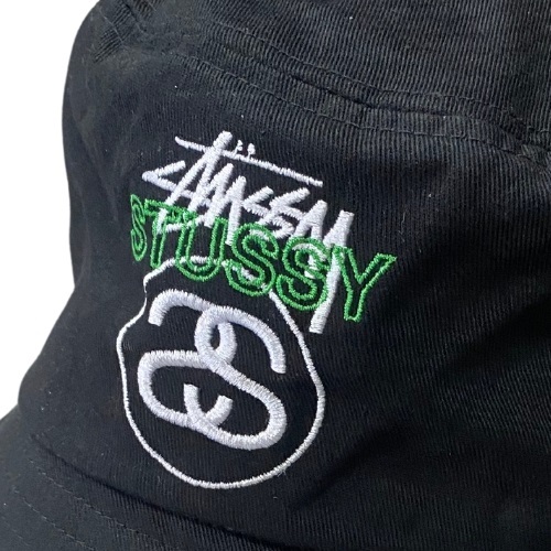 Stussy Strike Black Bucket Hat [Size: L/XL]