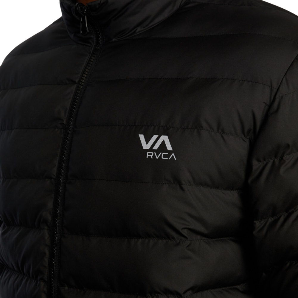 RVCA Packable Black Puffa Jacket