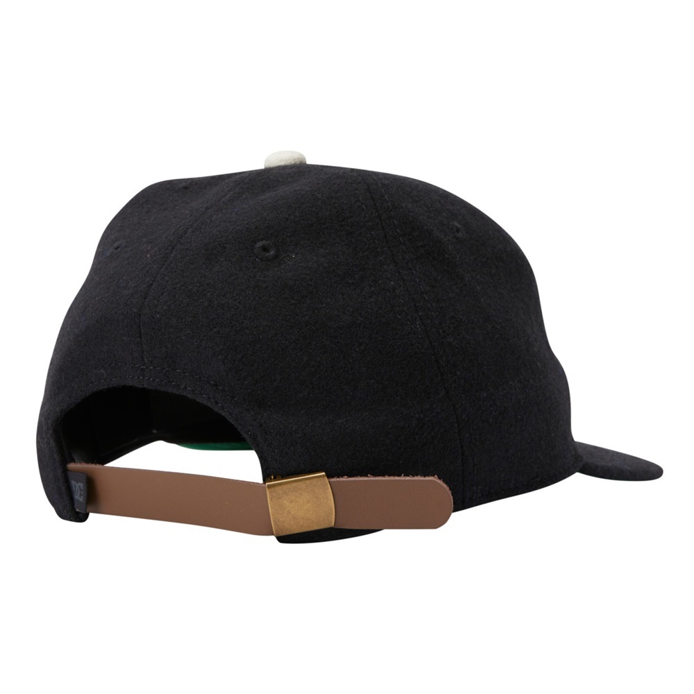 DC World Champ Black Strapback Hat Cap