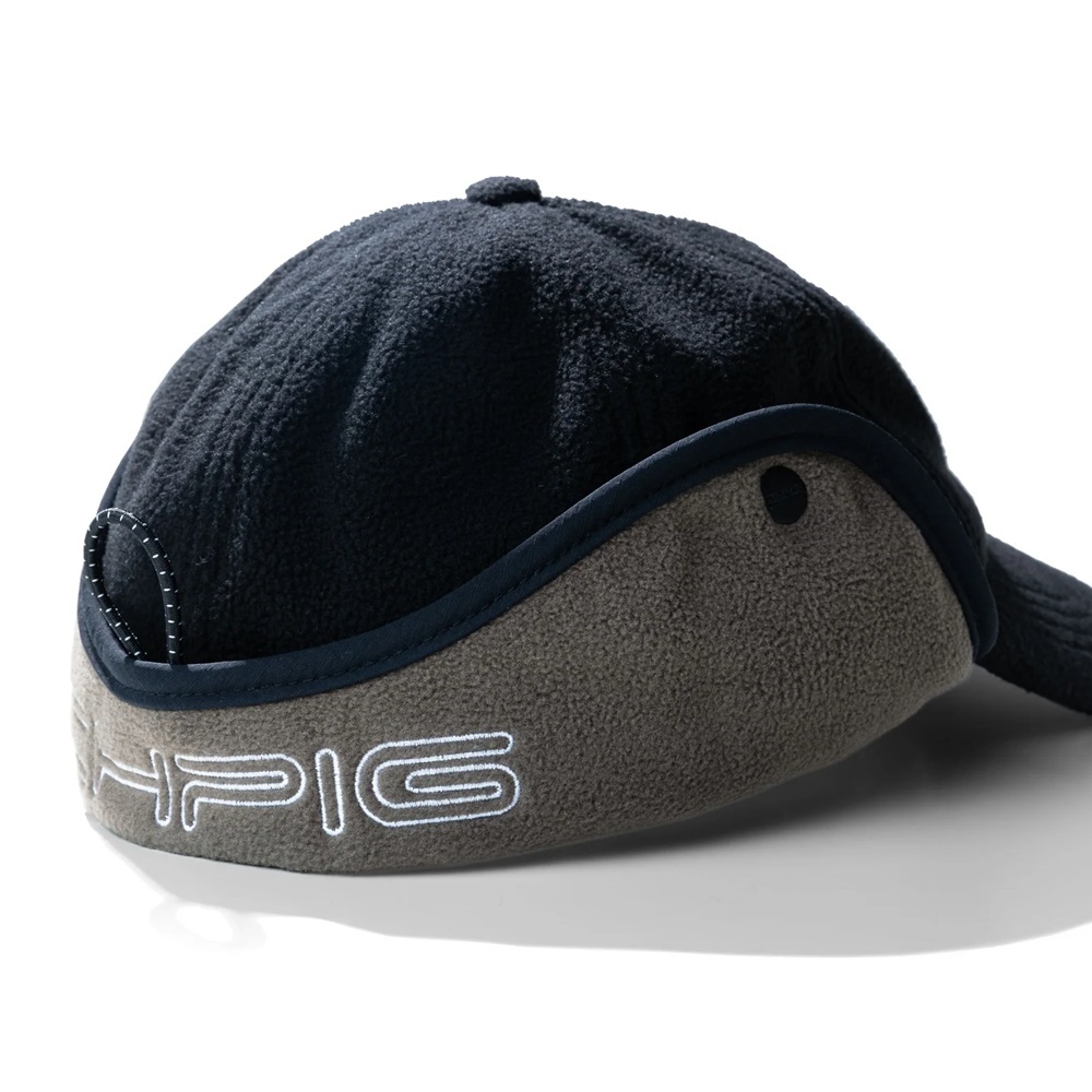 Ichpig Polar Break Black Pebble Flap Hat Cap