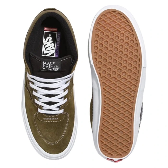 Vans Skate Half Cab Gothic Olive Shoes