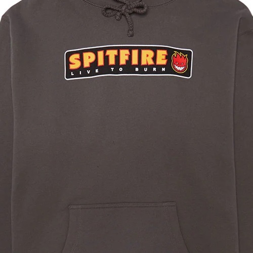 Spitfire LTB Charcoal Multi Hoodie [Size: M]