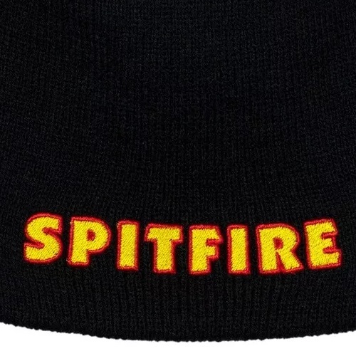 Spitfire LTB Script Skully Black Beanie