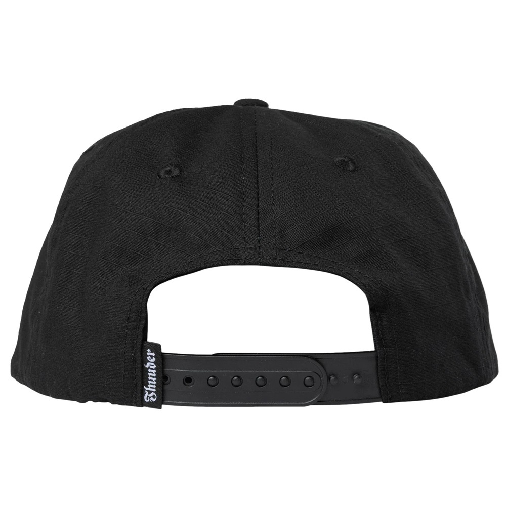 Thunder Truck Co Script Black Dark Green Hat