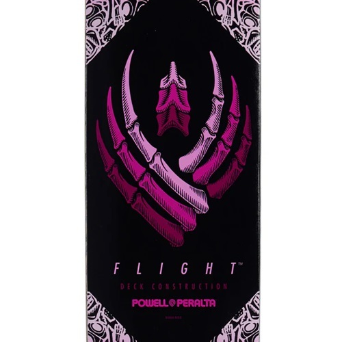 Powell Peralta Flight Bones Pink Shape 247 8.0 Skateboard Deck