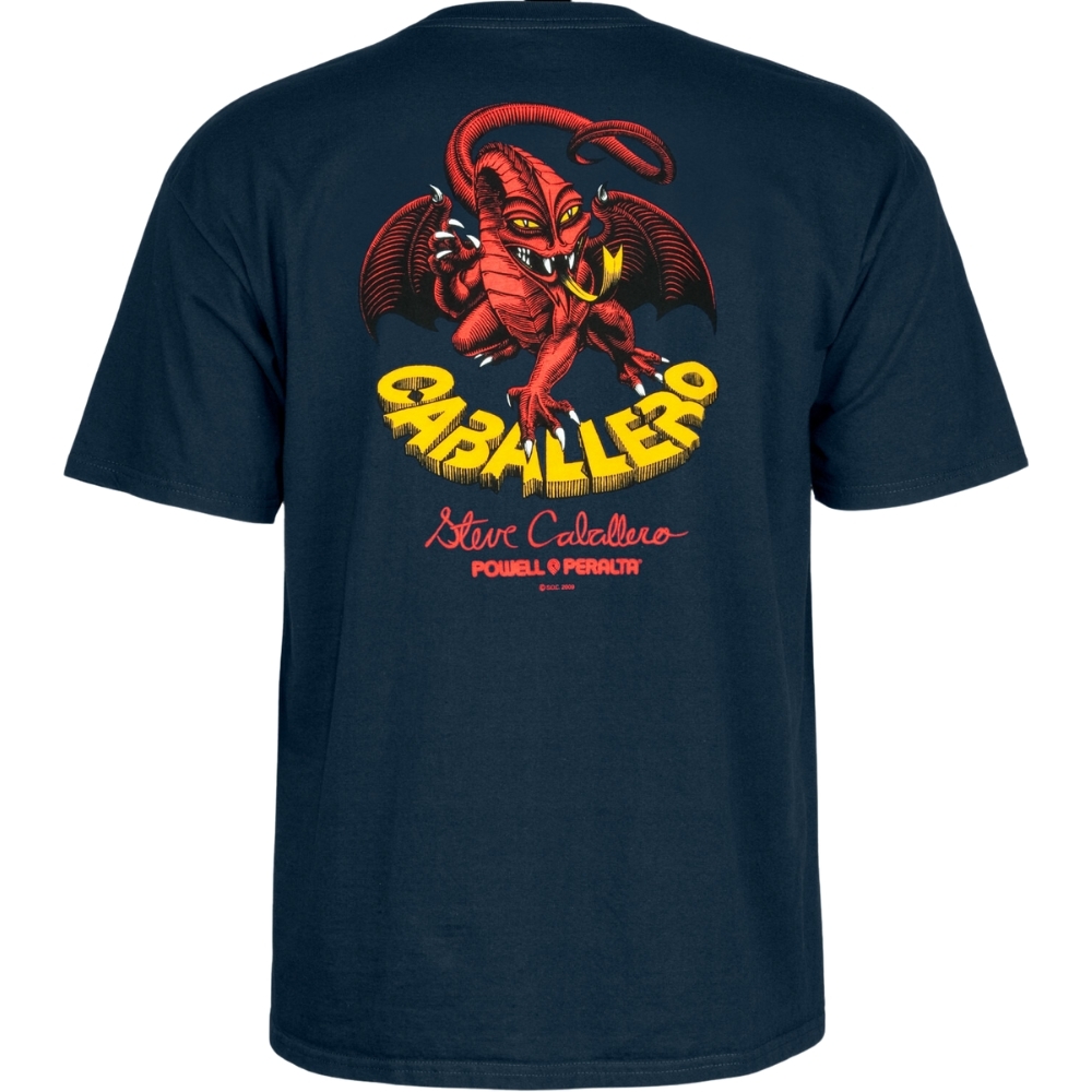 Powell Peralta Cab Dragon II Navy T-Shirt