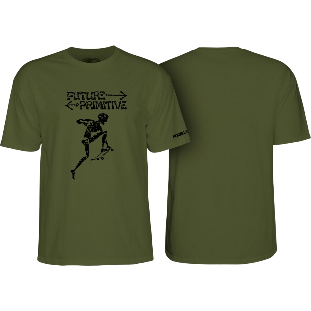 Powell Peralta Future Primitive Military T-Shirt [Size: M]