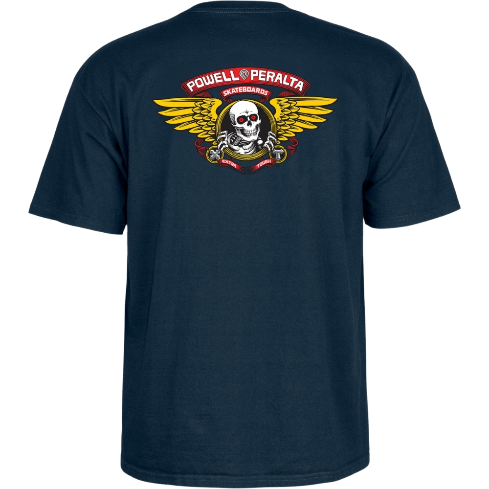 Powell Peralta Winged Ripper Navy T-Shirt