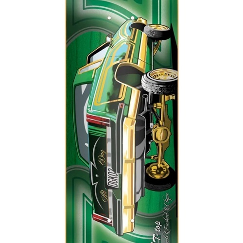 Dgk T Top Green 8.38 Skateboard Deck