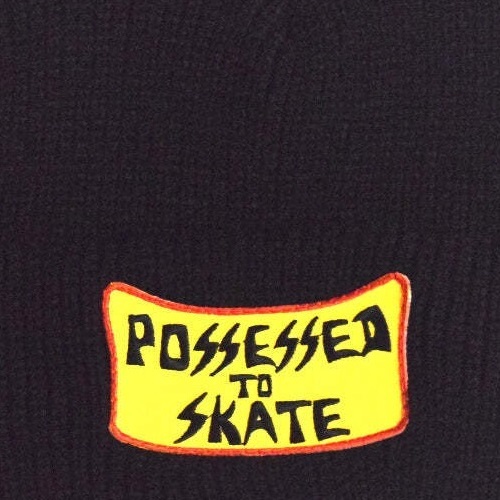 Dogtown Suicidal Skates Possessed To Skate Patch Black Beanie