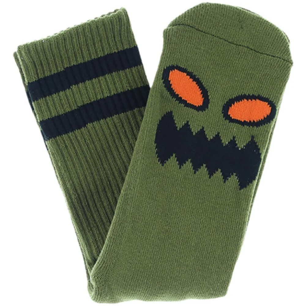 Toy Machine Monster Face Moss Socks