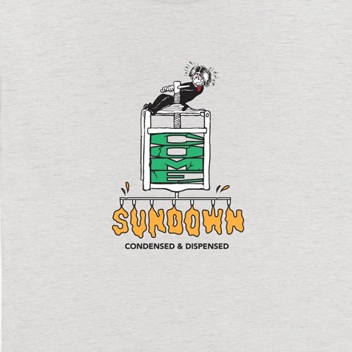 Come Sundown Dispensed Snow Marle T-Shirt [Size: M]