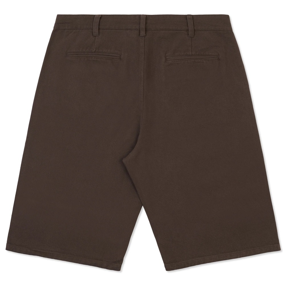 Come Sundown Toil Washed Brown Shorts
