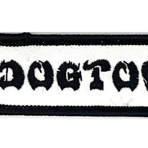 Dogtown Work Black White Patch