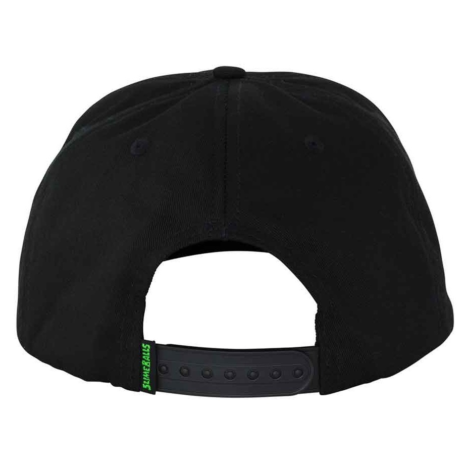 Slime Balls Speed Freak Mid Black Snapback Hat