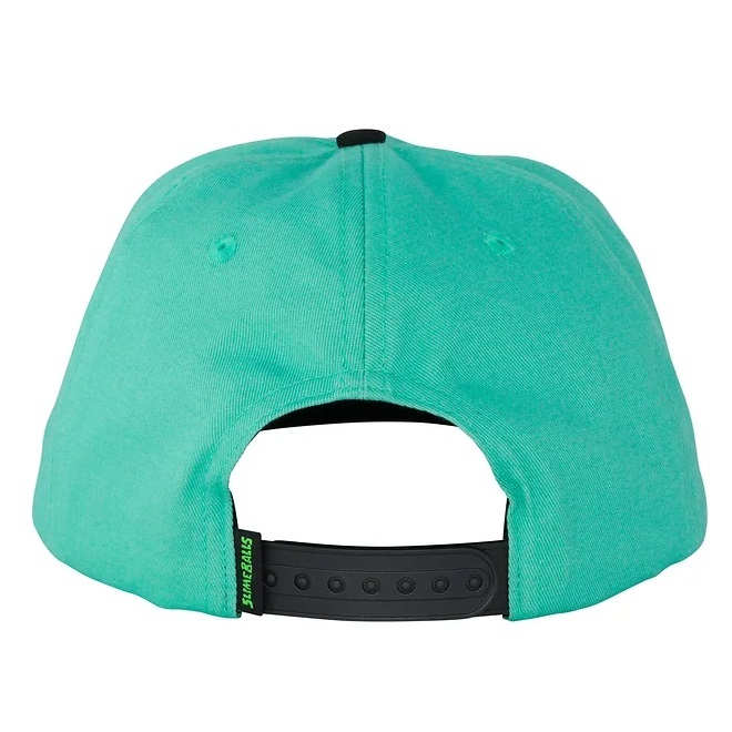 Slime Balls Speed Freak Mid Teal Snapback Hat