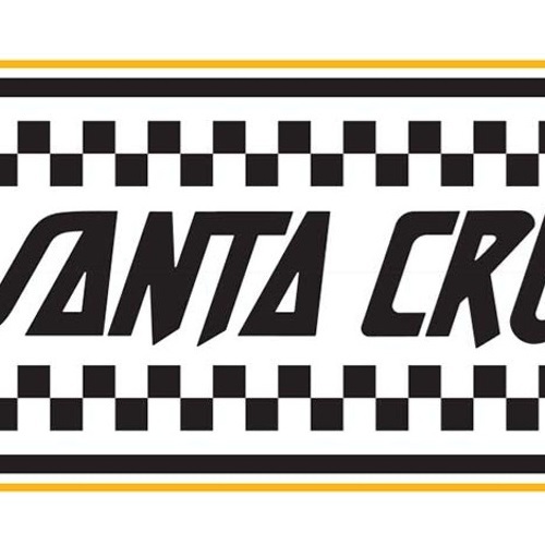 Santa Cruz Toil Strip Black Decal Sticker