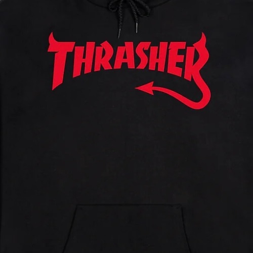 Thrasher Diablo Black Hoodie