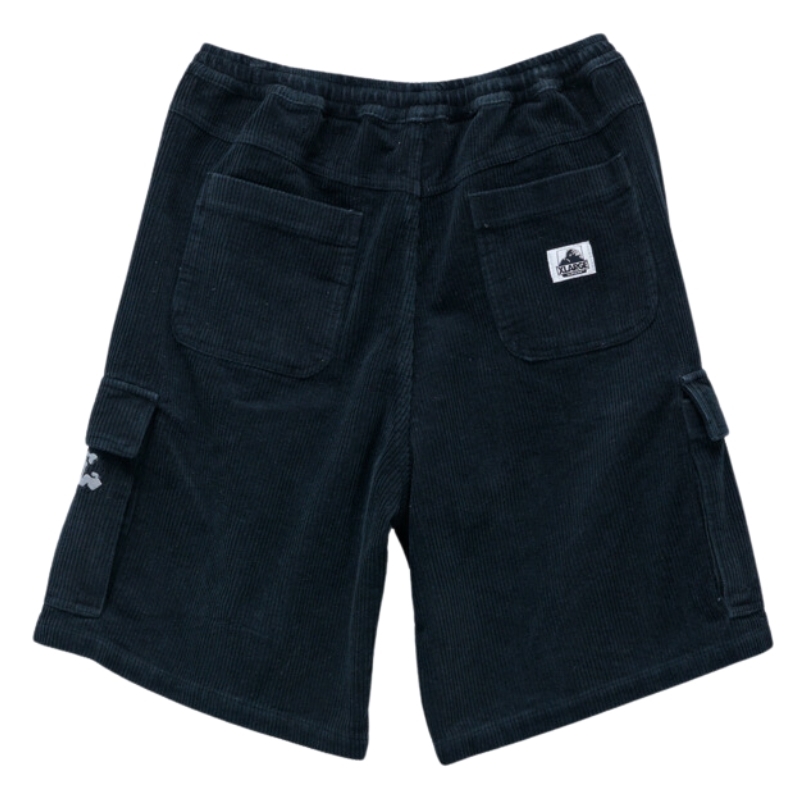 XLarge Graff Cord 91 Pigment Black Cargo Shorts [Size: 30]