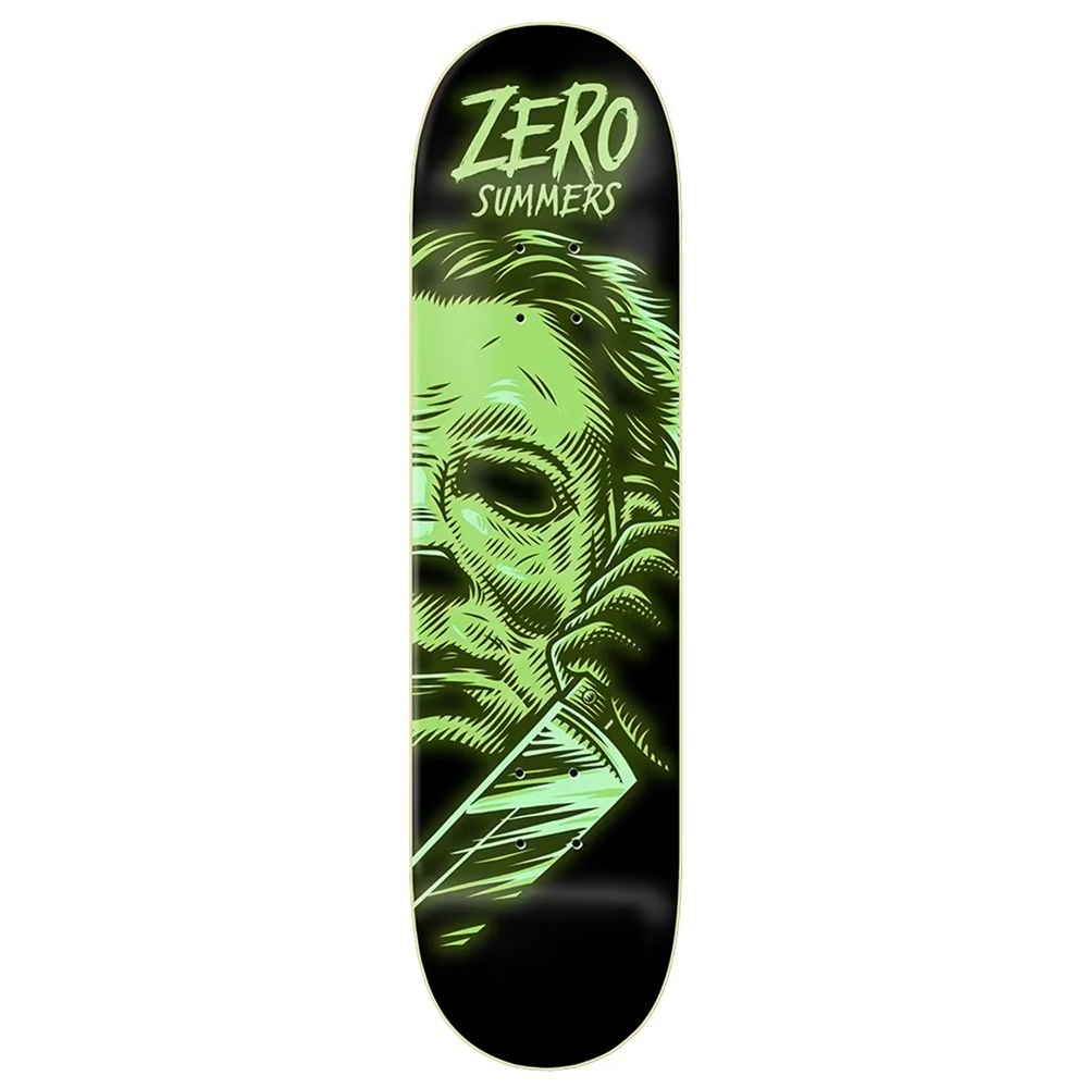 Zero Fright Night GITD Gabriel Summers 8.5 Skateboard Deck Slightly Scuffed