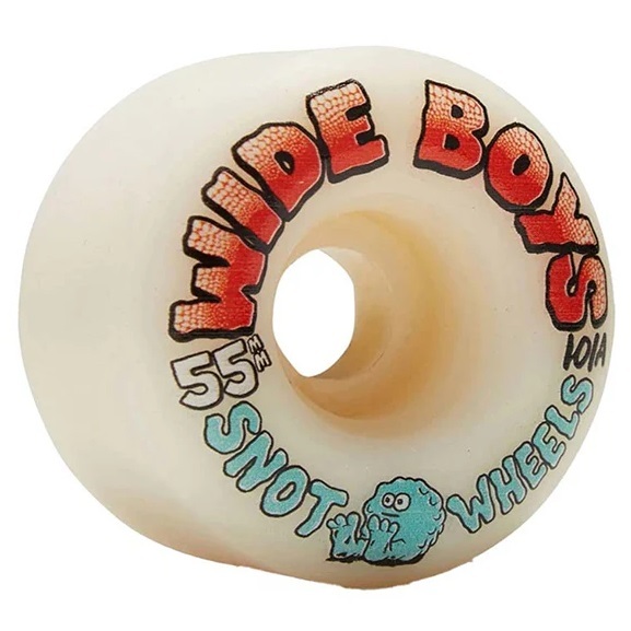 Snot Wheel Co Wide Boys Glow In The Dark 101A 55mm Skateboard Wheels