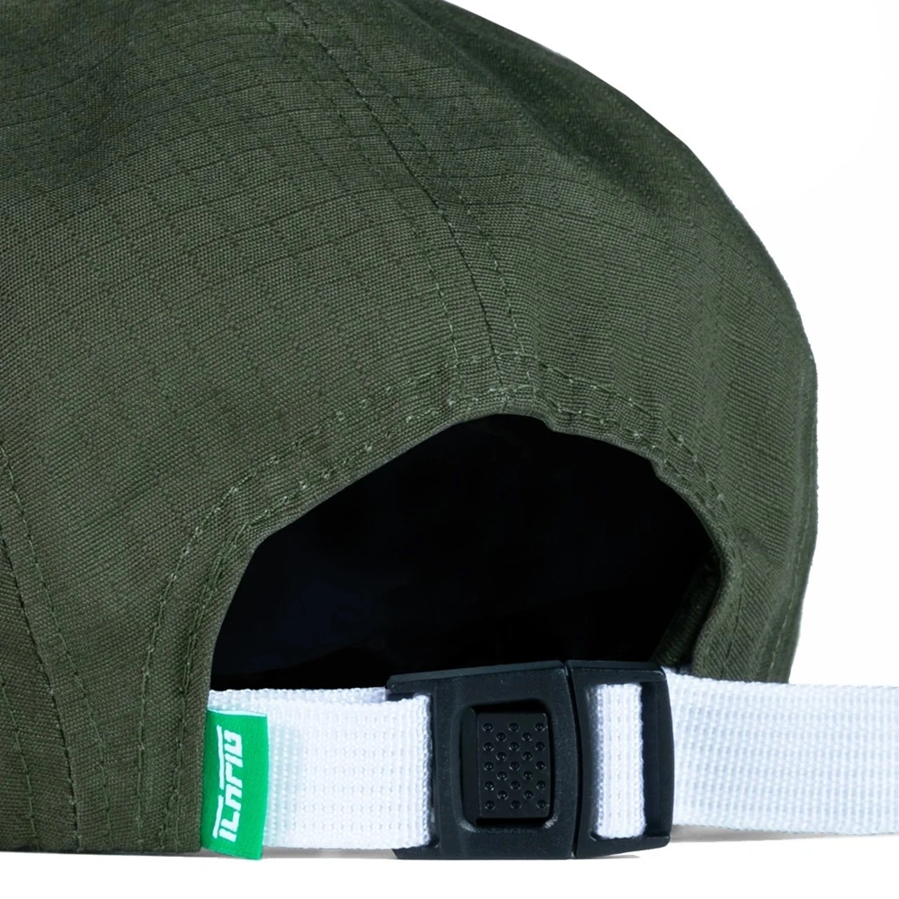 Ichpig Strike Ripstop 5 Panel Dark Olive Hat