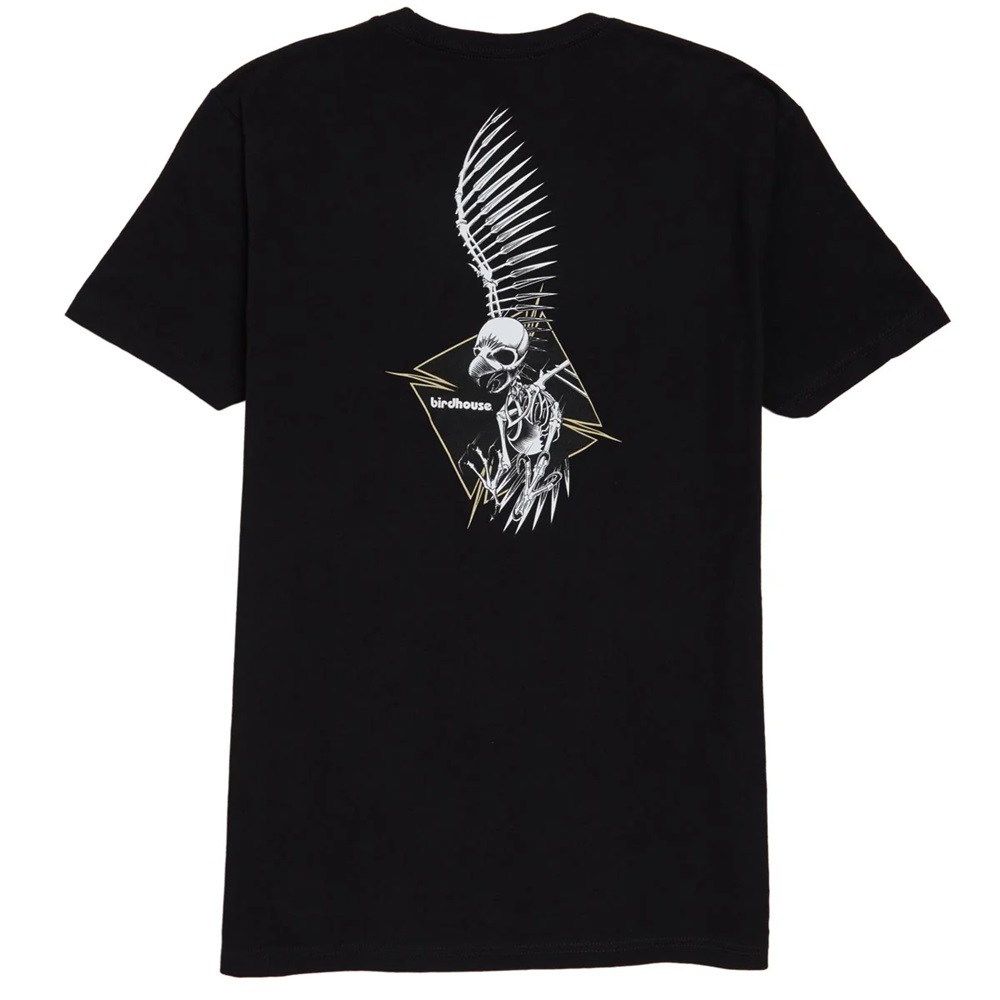 Birdhouse Full Skull Black T-Shirt