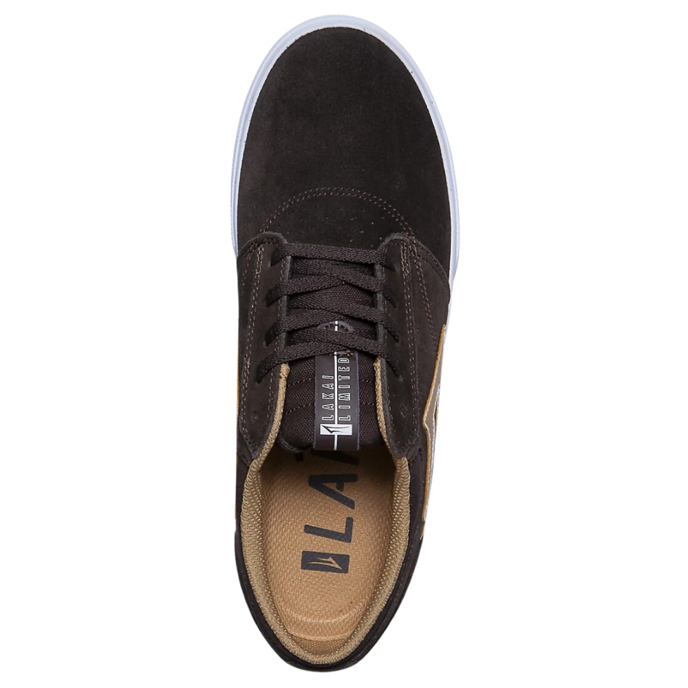 Lakai Griffin Chocolate Suede Mens Skate Shoes