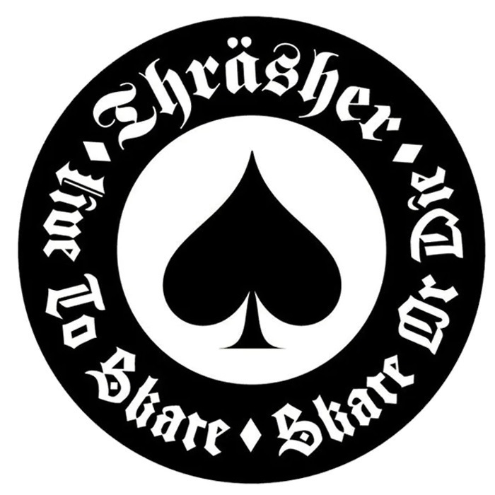 Thrasher Oath Circle Sticker