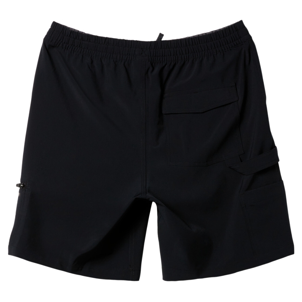 Quiksilver Taxer Amphibian 19" Black Cargo Shorts [Size: S]