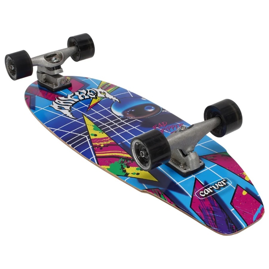 Carver x Lost Rad Ripper Neon C7 Surfskate Skateboard