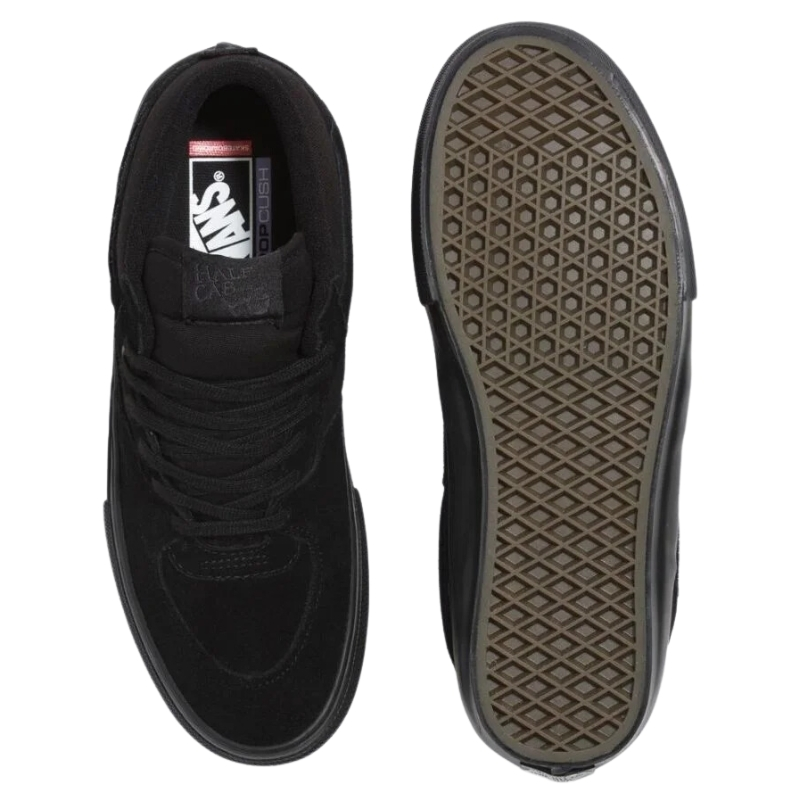 Vans Skate Half Cab Black Black Shoes