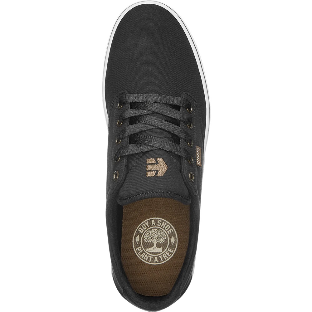 Etnies Fuerte Black White Gum Mens Skate Shoes [Size: US 8]