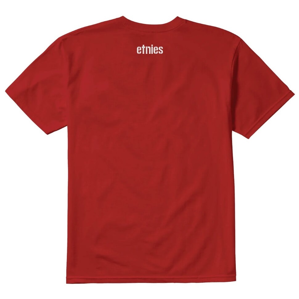 Etnies Independent Red T-Shirt [Size: M]