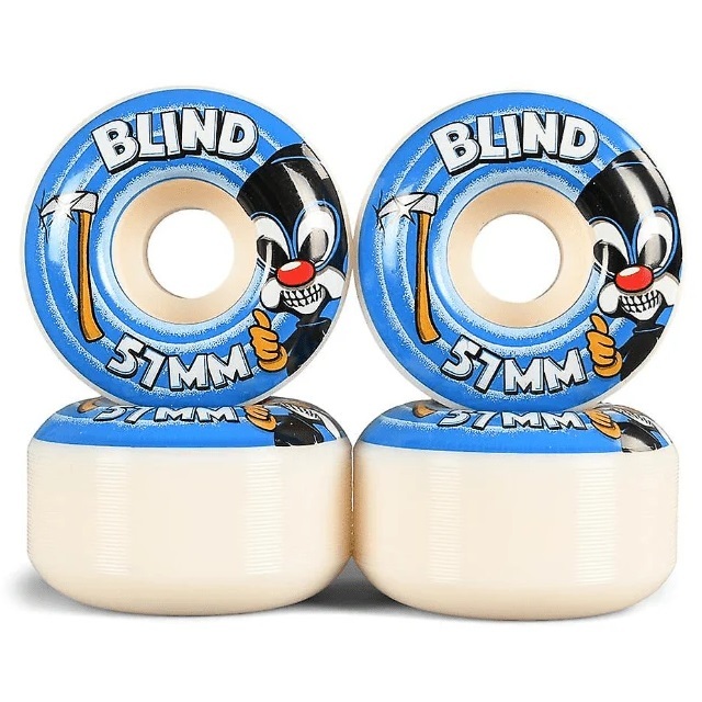 Blind Reaper Impersonator Blue 99A 51mm Skateboard Wheels