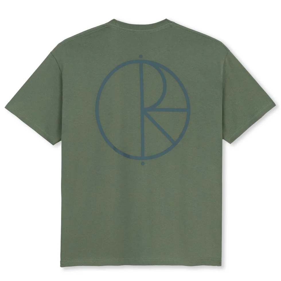 Polar Skate Co Stroke Logo Jade Green Dark Green T-Shirt [Size: M]