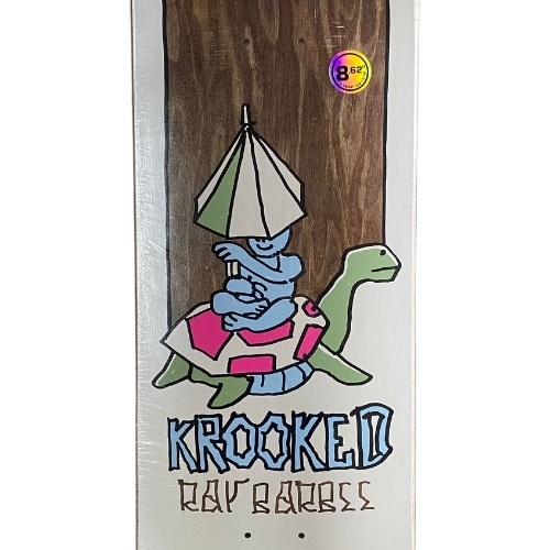 Krooked Parasol Barbee Brown 8.62 Skateboard Deck