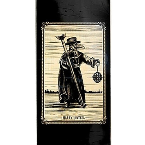 Real Lintell Plague Doctor 8.5 Skateboard Deck