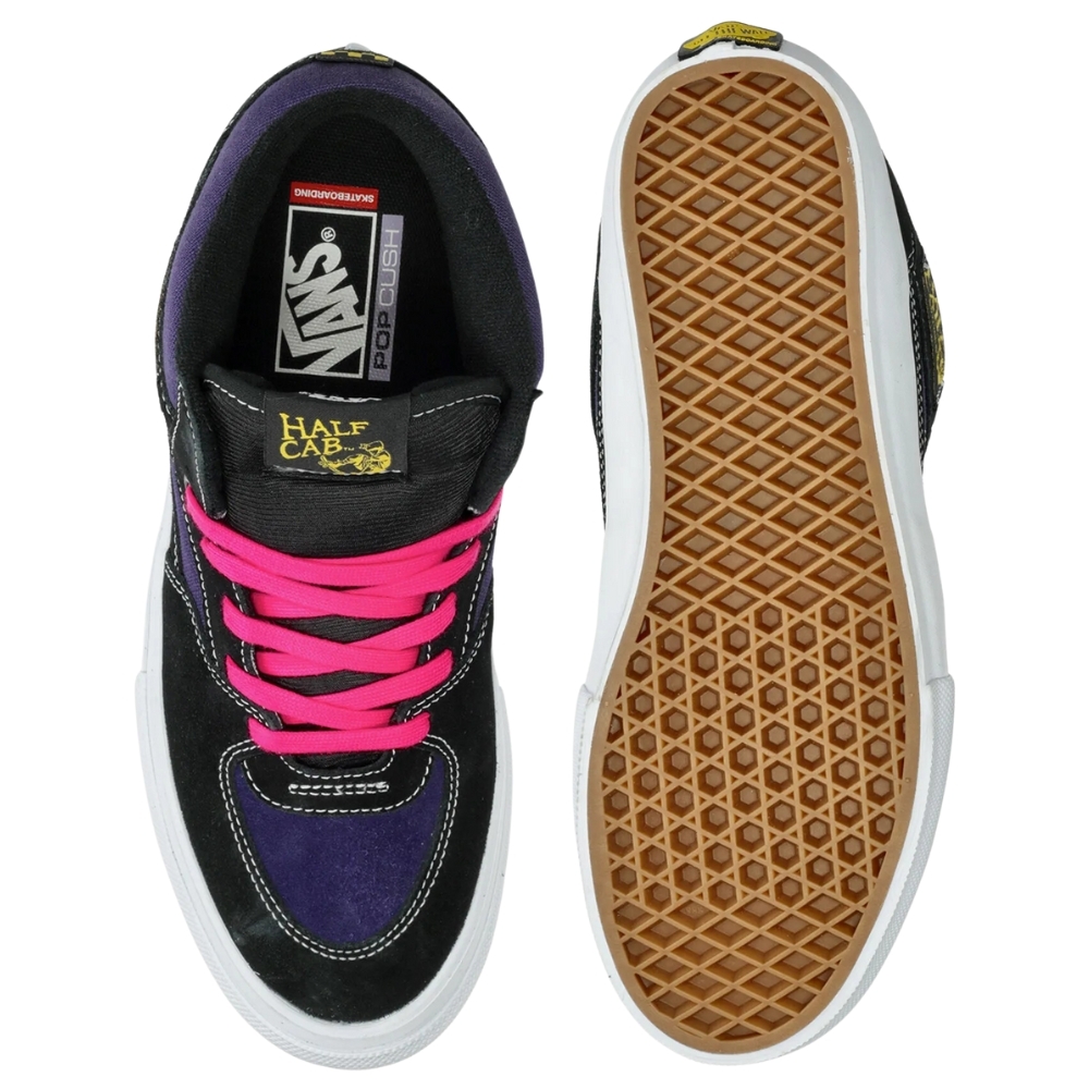 Vans Skate Half Cab Black Purple Shoes