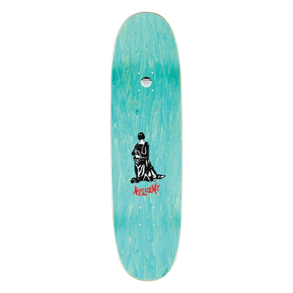 Welcome Chalice On Son Of Boline Teal 8.8 Skateboard Deck