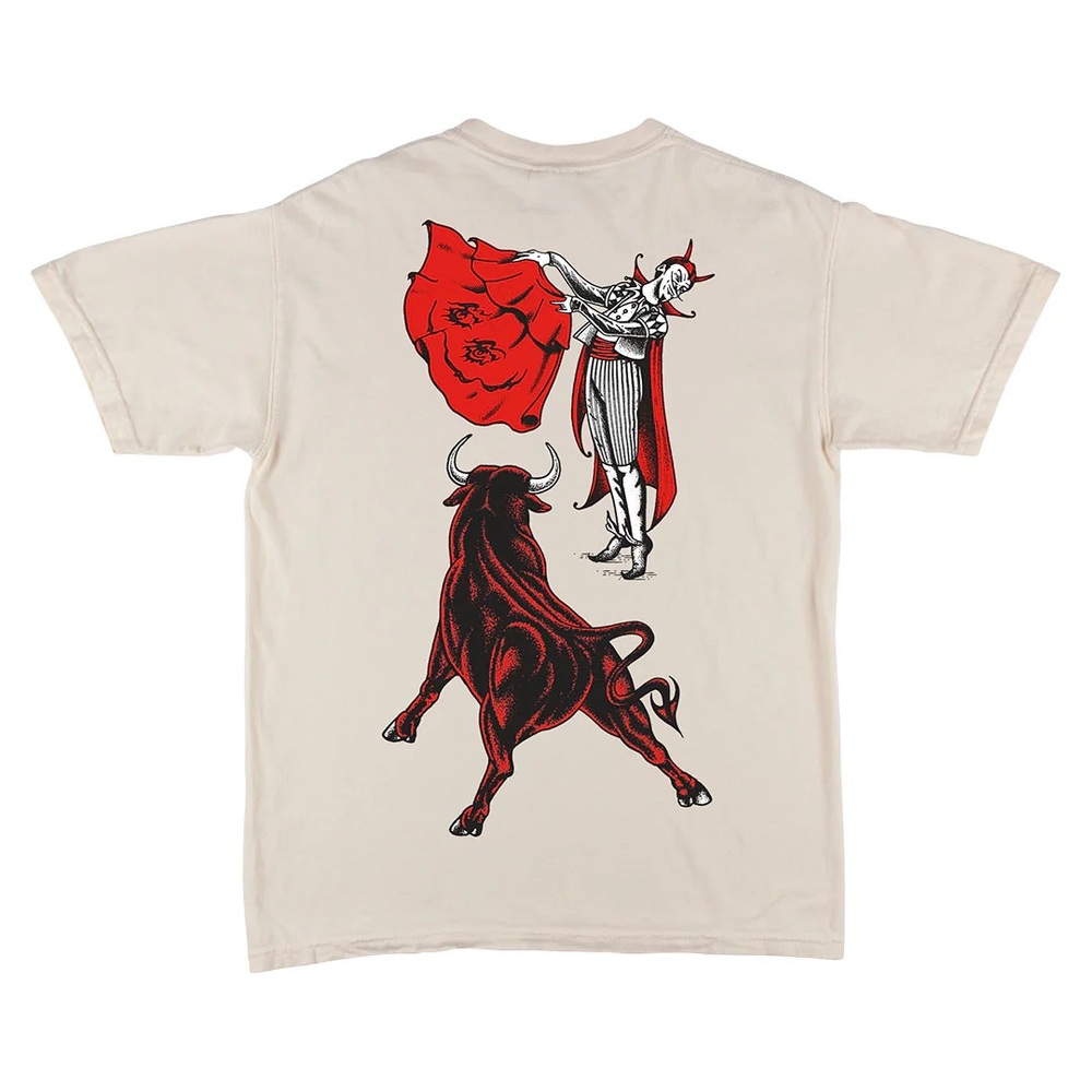 Welcome Skateboards Matador Bone T-Shirt [Size: M]