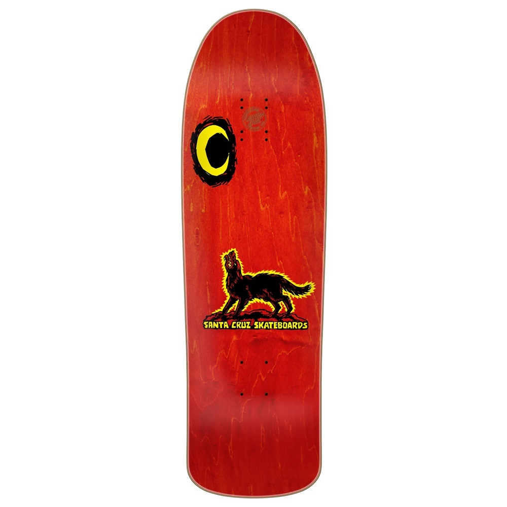 Santa Cruz Kendall Wolf Reissue 9.28 Skateboard Deck